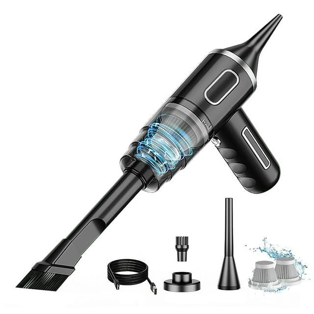 PLIXO™ Portable Car Vacuum – Ultra-Powerful Cordless Cleaner for Car & Home